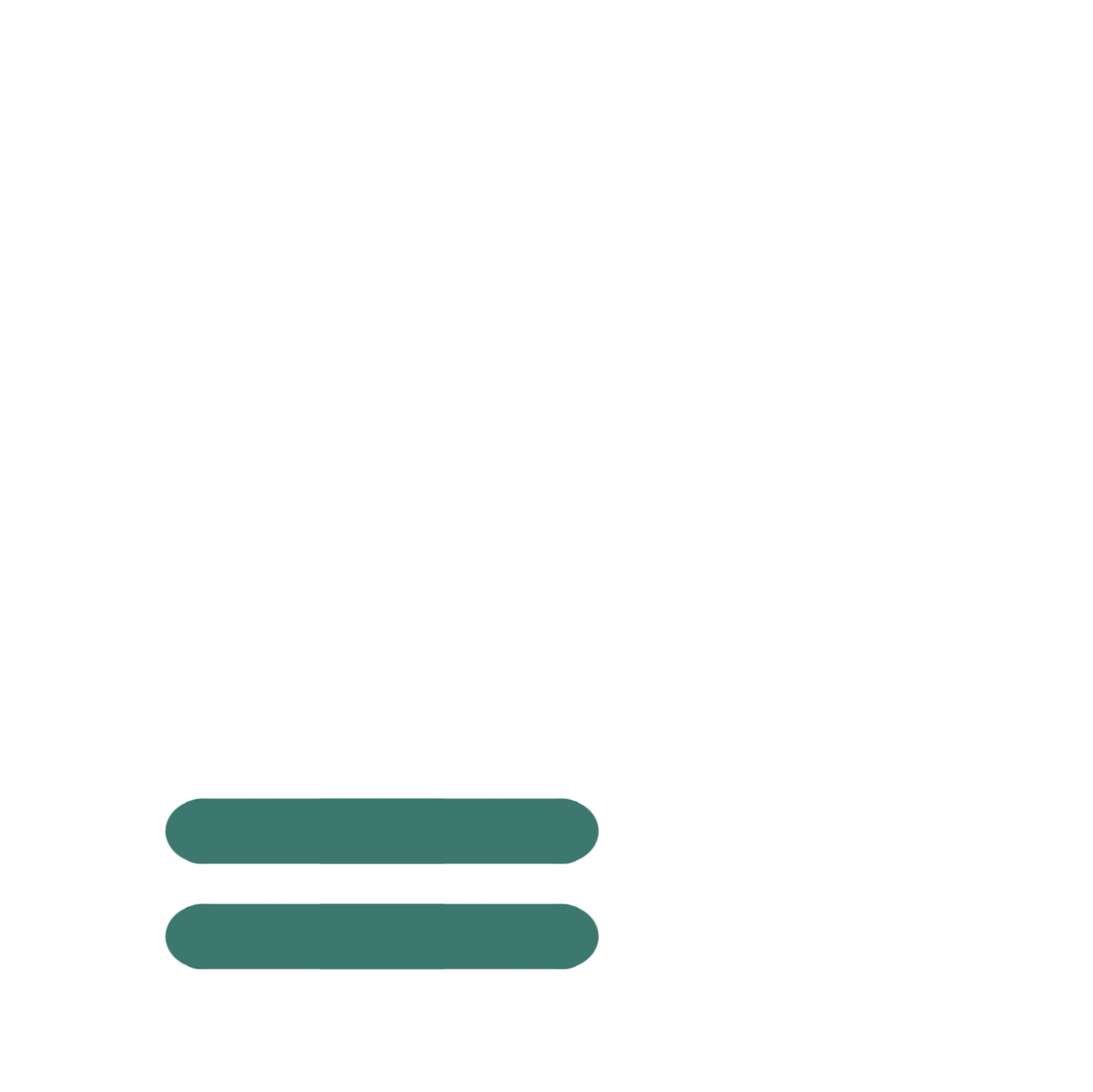 An icon of a document with a folded corner, featuring two teal horizontal lines at the bottom indicating text.