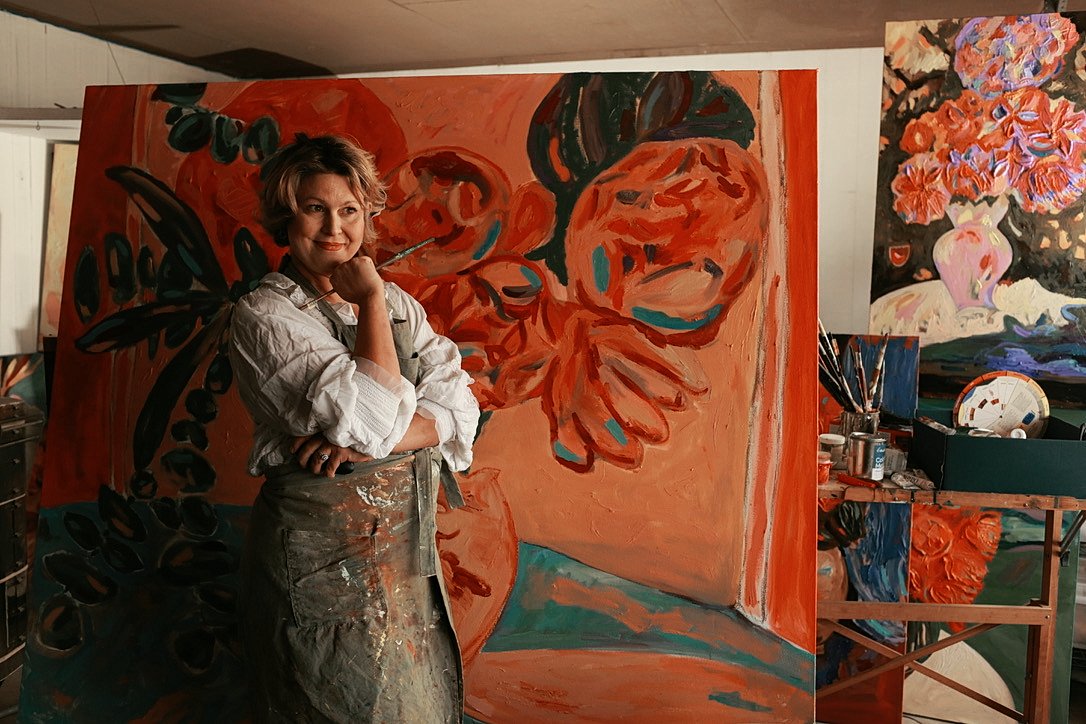 fine art oil painter erin smith contemporary large scale oil paintings