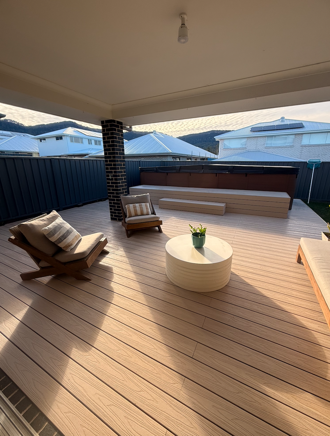 Beach Sand composite deck, Sutherland shire