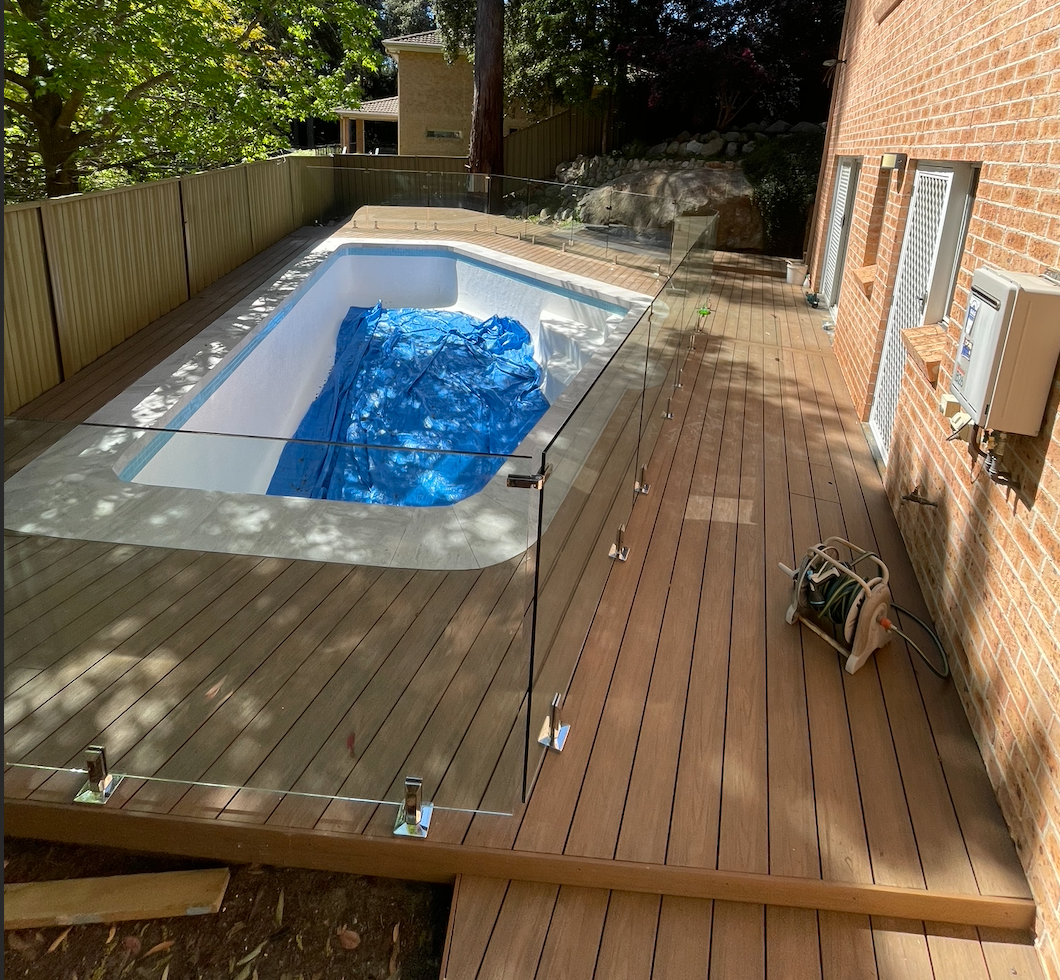 Composite Deck Pool Surround, Sutherland, Sutherland Shire