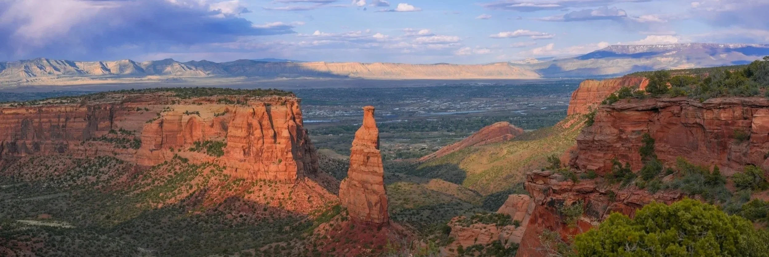 Scenic landscape of Grand Junction, Colorado, proudly serving Medicare beneficiaries throughout Mesa County and western Colorado.