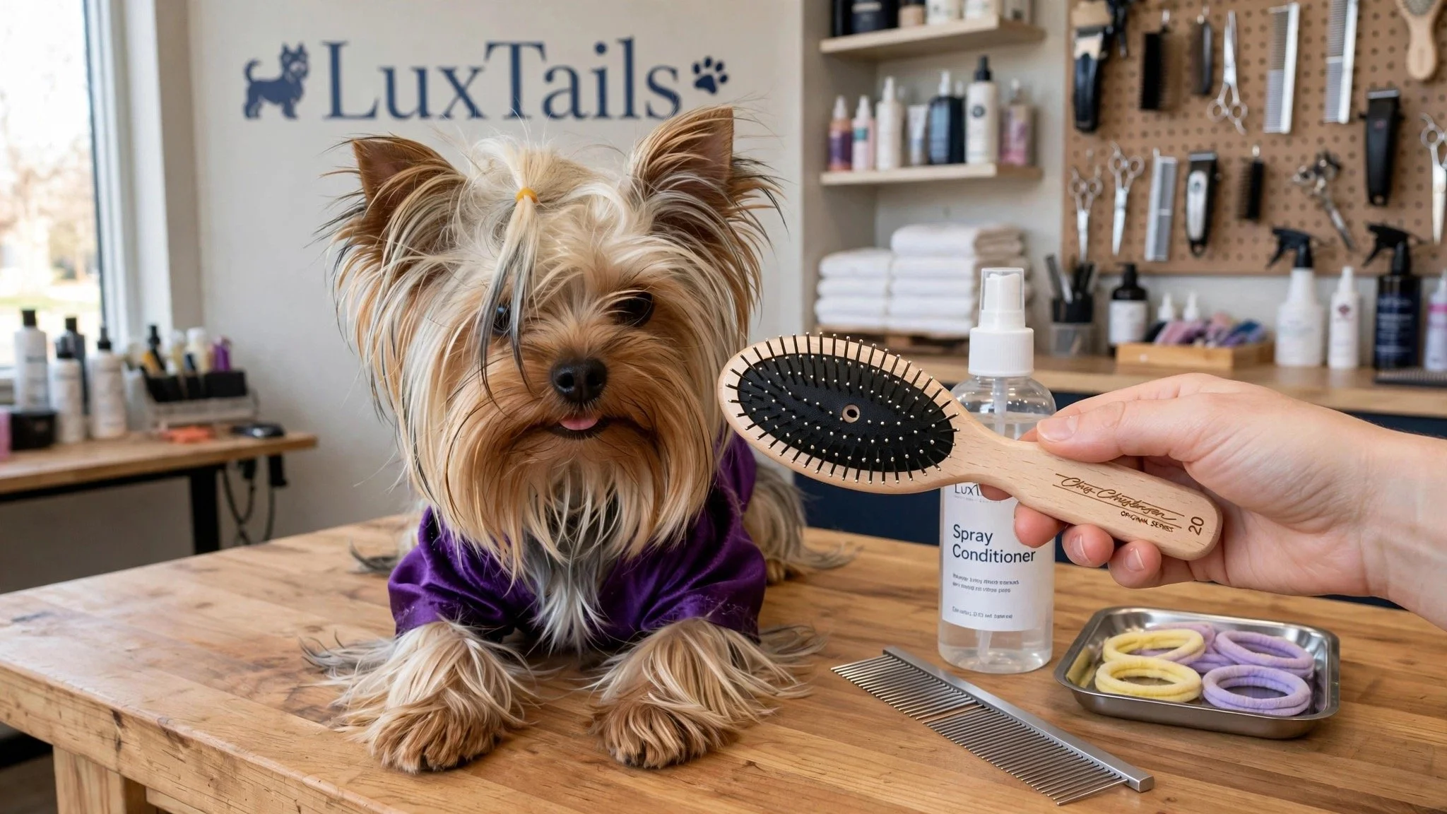 Grooming 101: Caring for the Authentic Yorkshire Terrier Coat