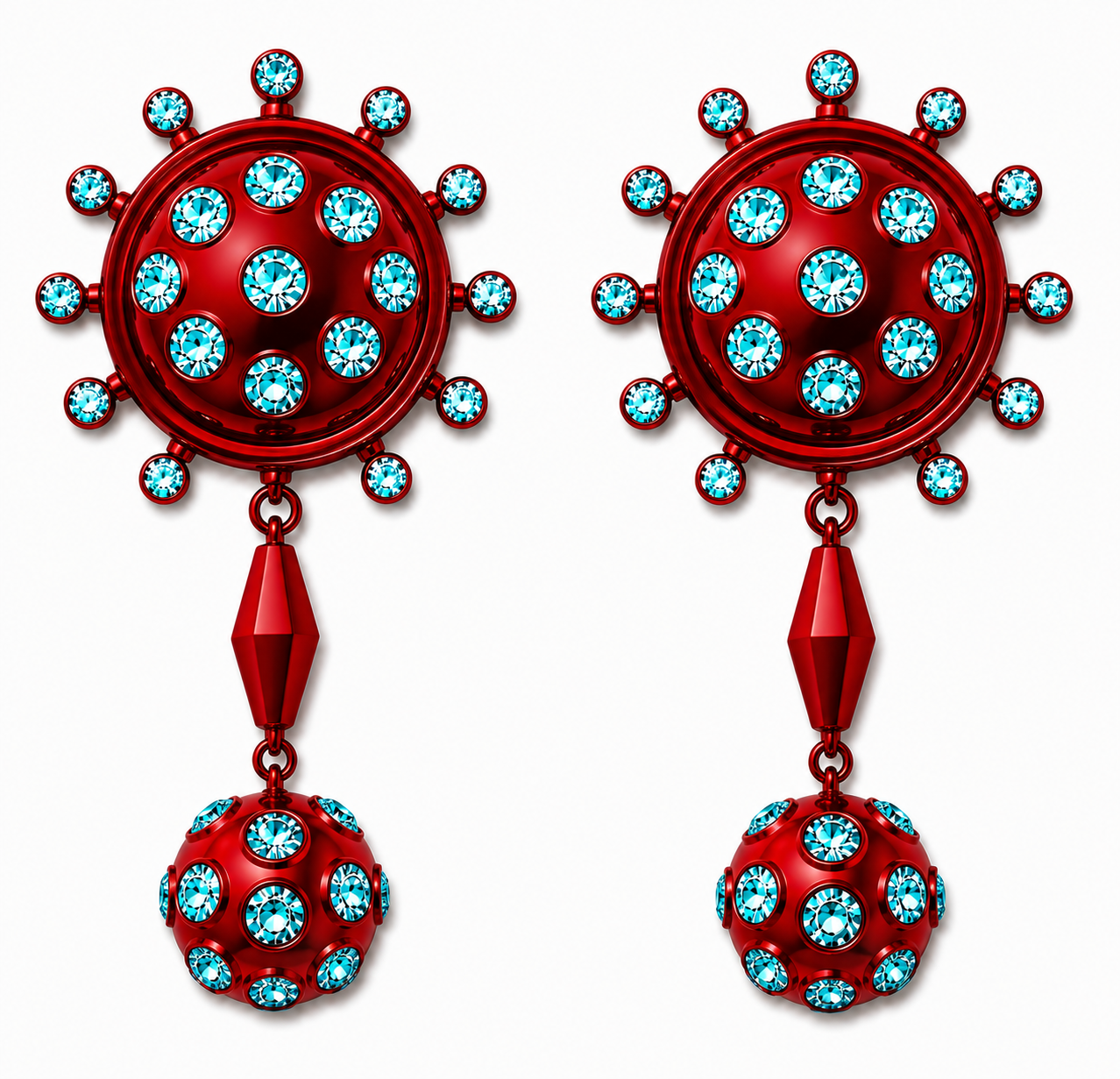 CLUSTER EARRINGS