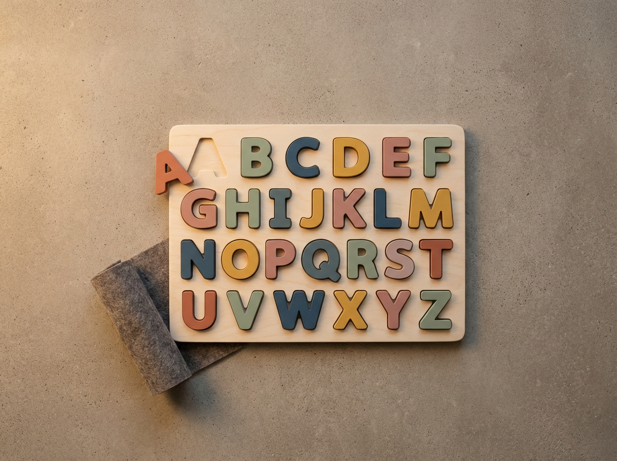 Wooden Alphabet Puzzle