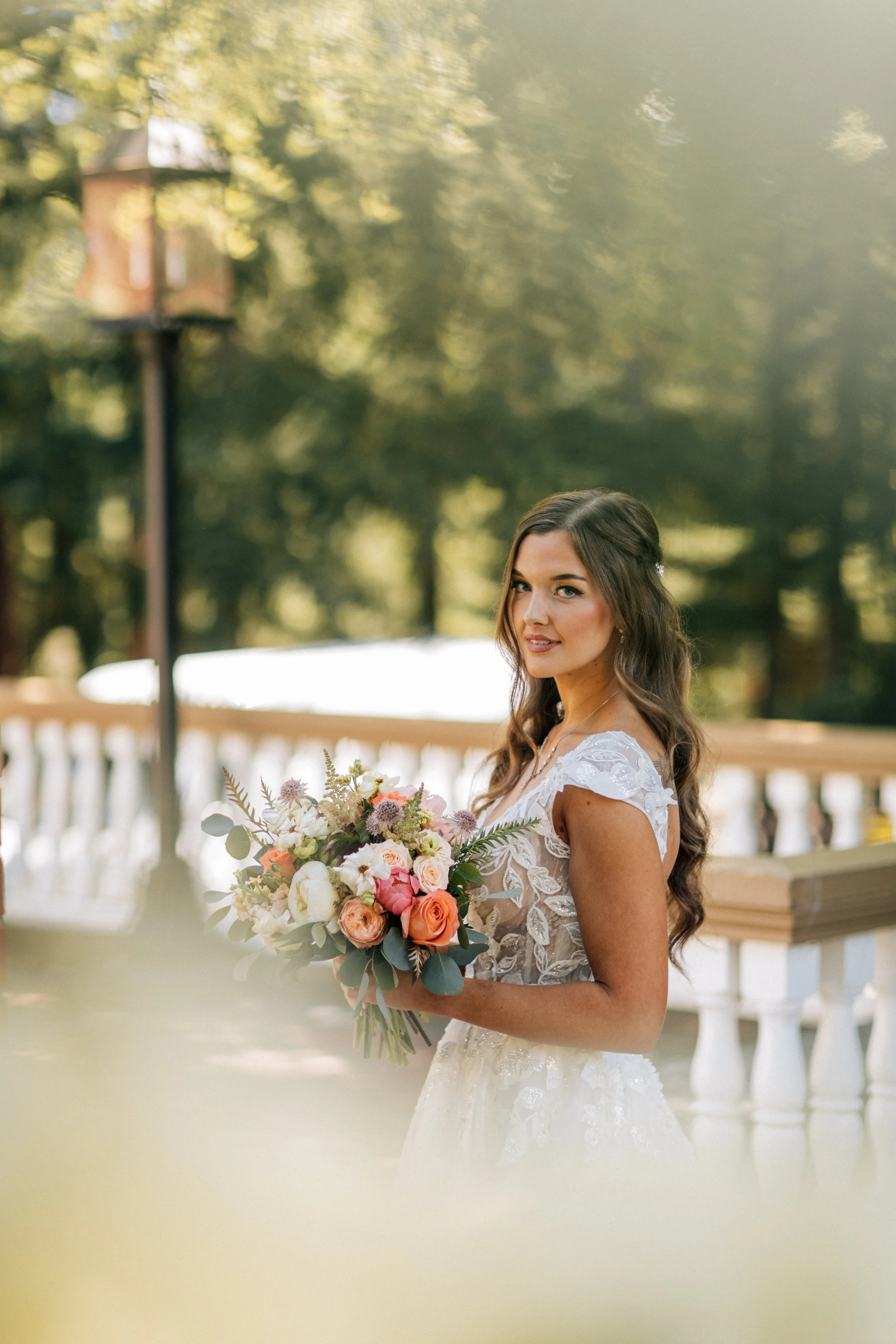 by Stefan and Audrey - Bridal makeup artist creating a natural wedding makeup look in Bellingham