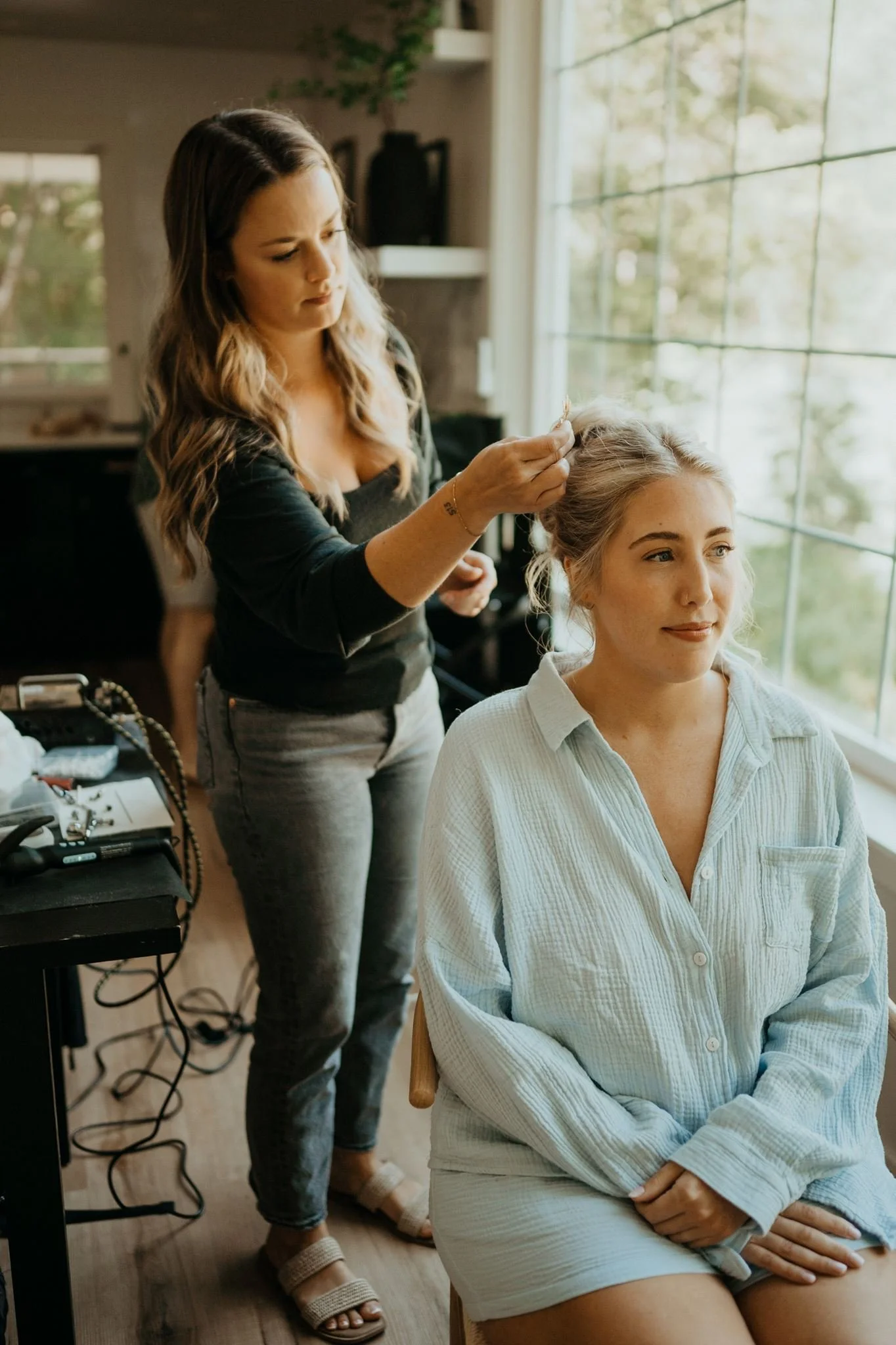 Symmetrie Bridal artist specializing in bridal hair and makeup in Bellingham