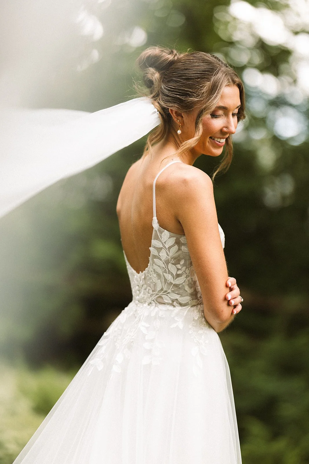 by Lyssa Noelle Photo - Symmetrie Bridal artist specializing in bridal hair and makeup in Bellingham