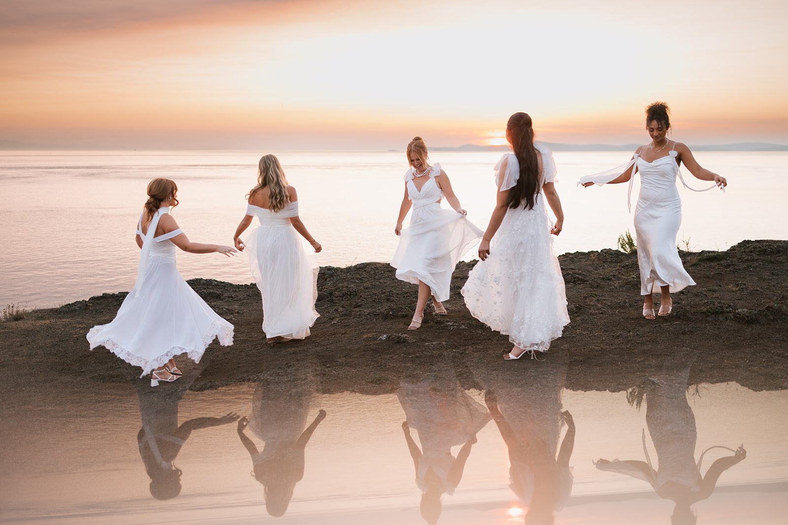 Symmetrie Bridal artists specializing in wedding hair and makeup in Northwest Washington