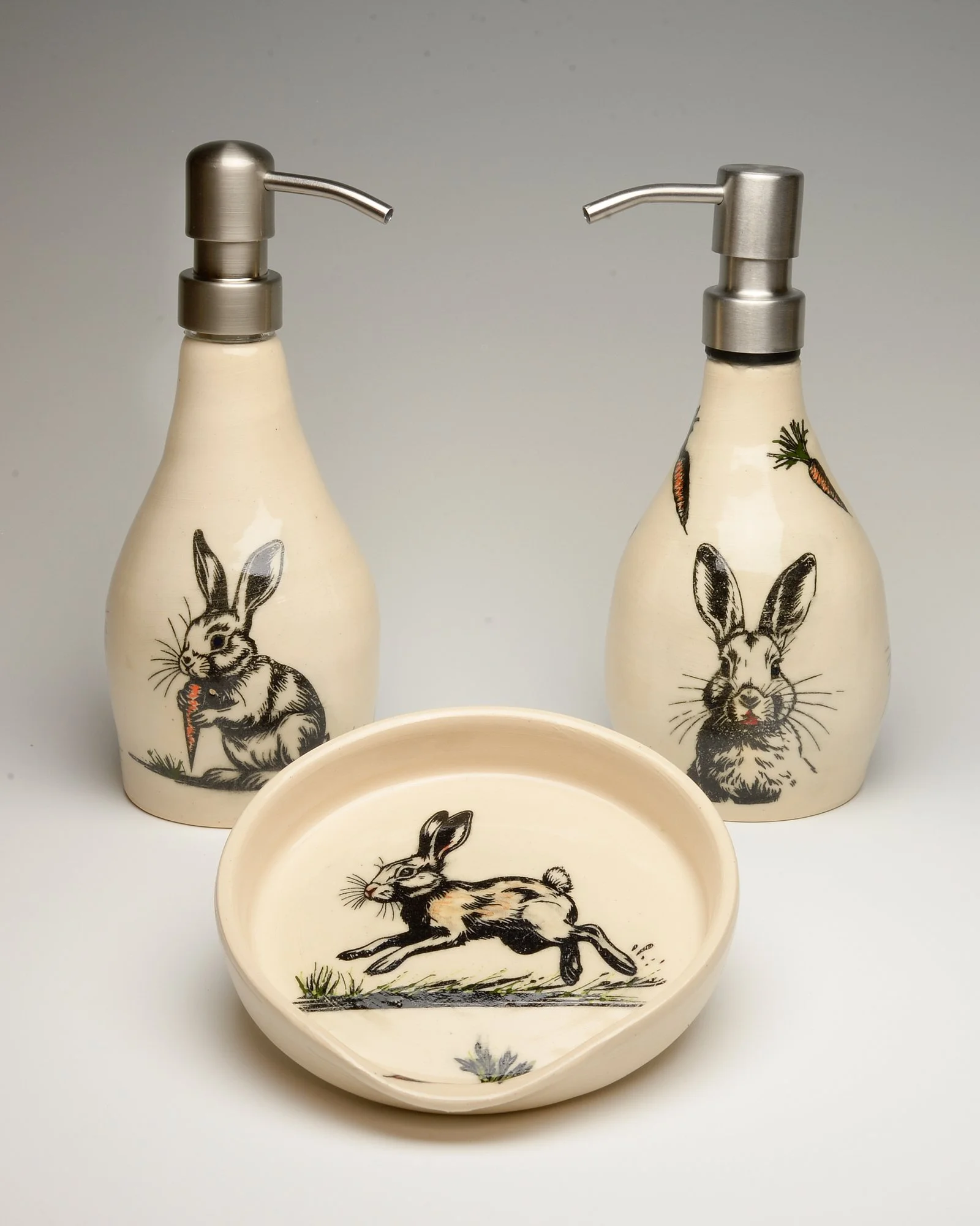 Rabbit Motif Ceramics