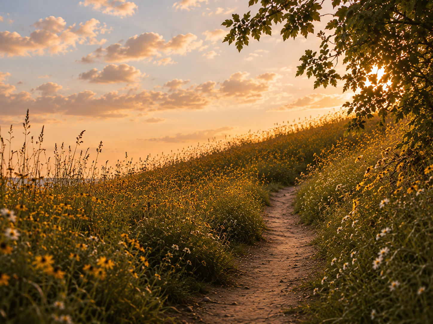 Scenic therapy website background for online mental health services.