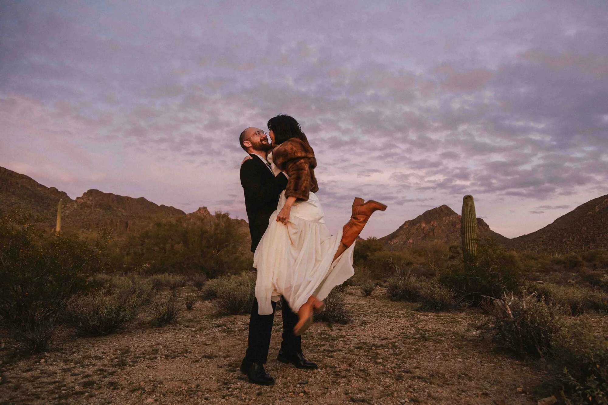 Gates Pass Elopement                                  in Tucson, Arizona