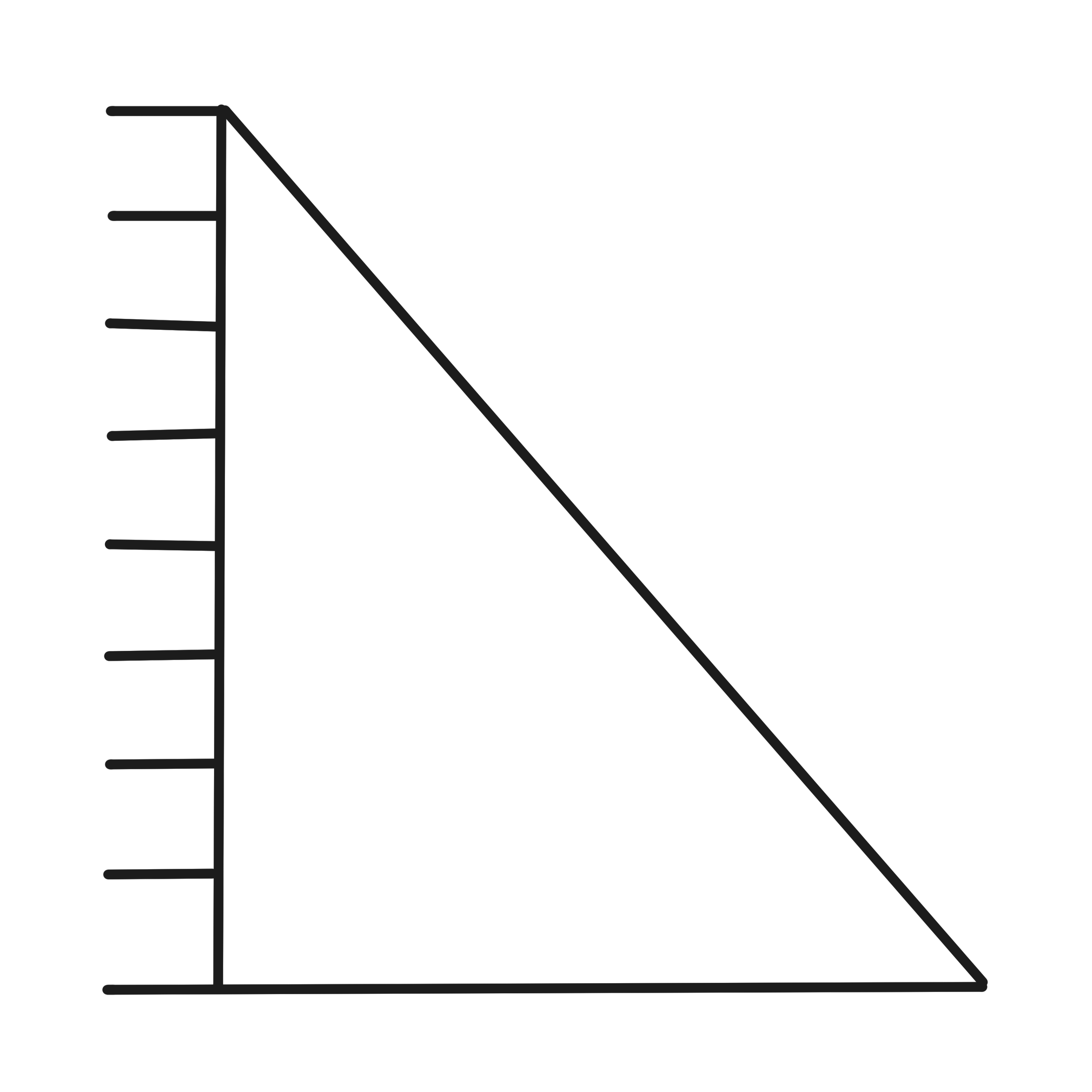 Diagram showing a downward-sloping line graph.