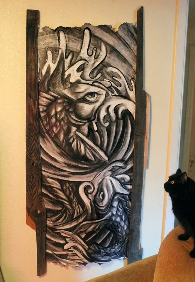 2013 koi in wave charcoal.jpeg