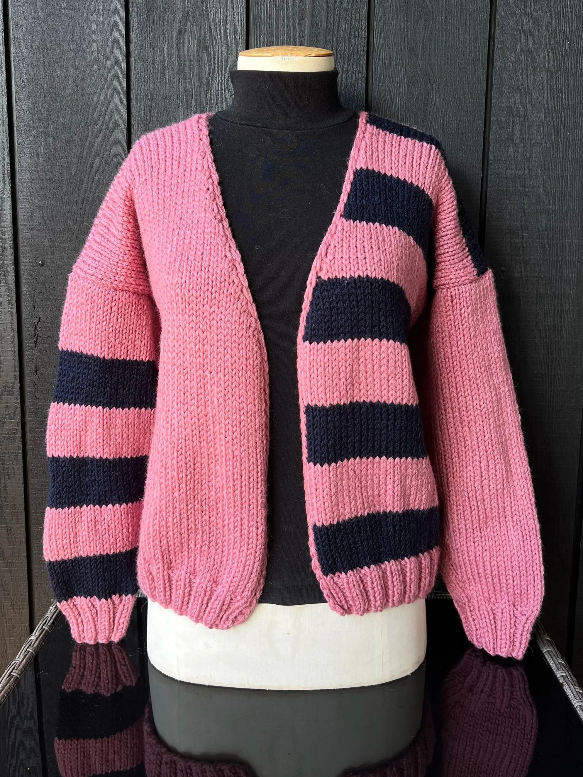 Vagabond Cardy - Pink/Navy
