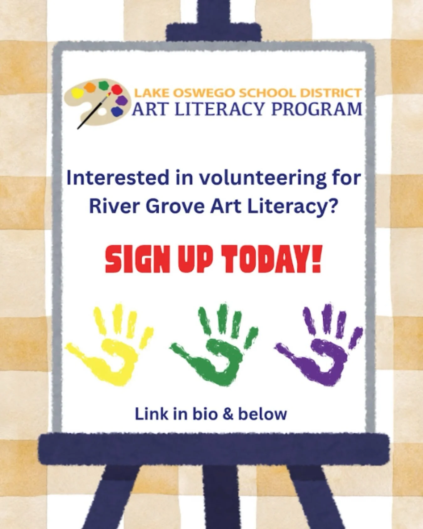 🎨 Art Literacy is back!

Art Literacy is a district-wide program that brings art education into our classrooms through hands-on lessons and activities aligned with Oregon Arts Education Standards. Even better? It&rsquo;s powered entirely by voluntee