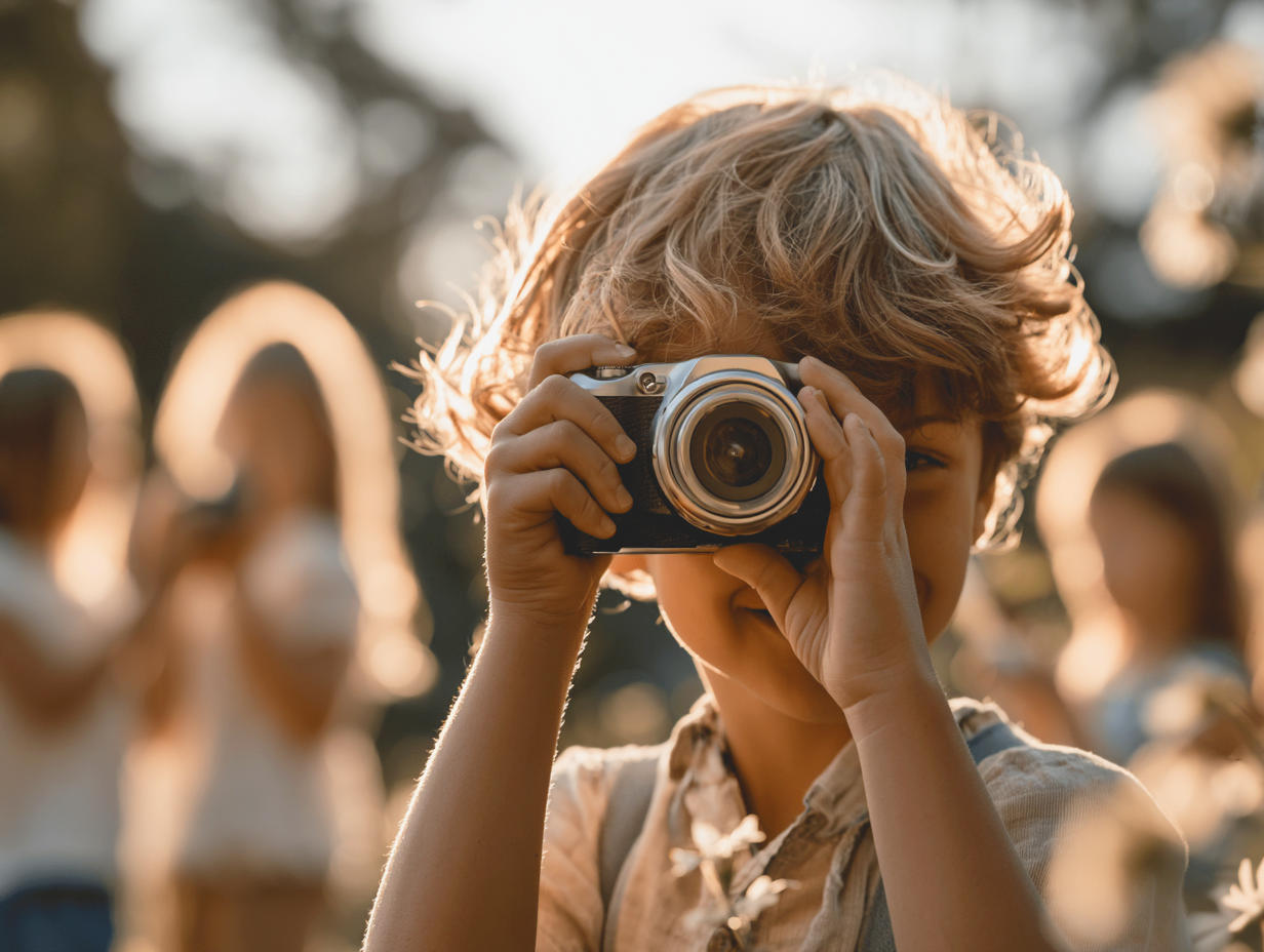 LLE - Child taking Photo