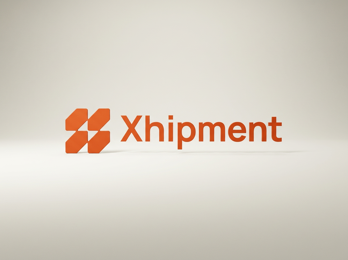 A logo with an abstract symbol and the text 'Xhipment' in orange on a white background.
A digital shipping company providing global logistics