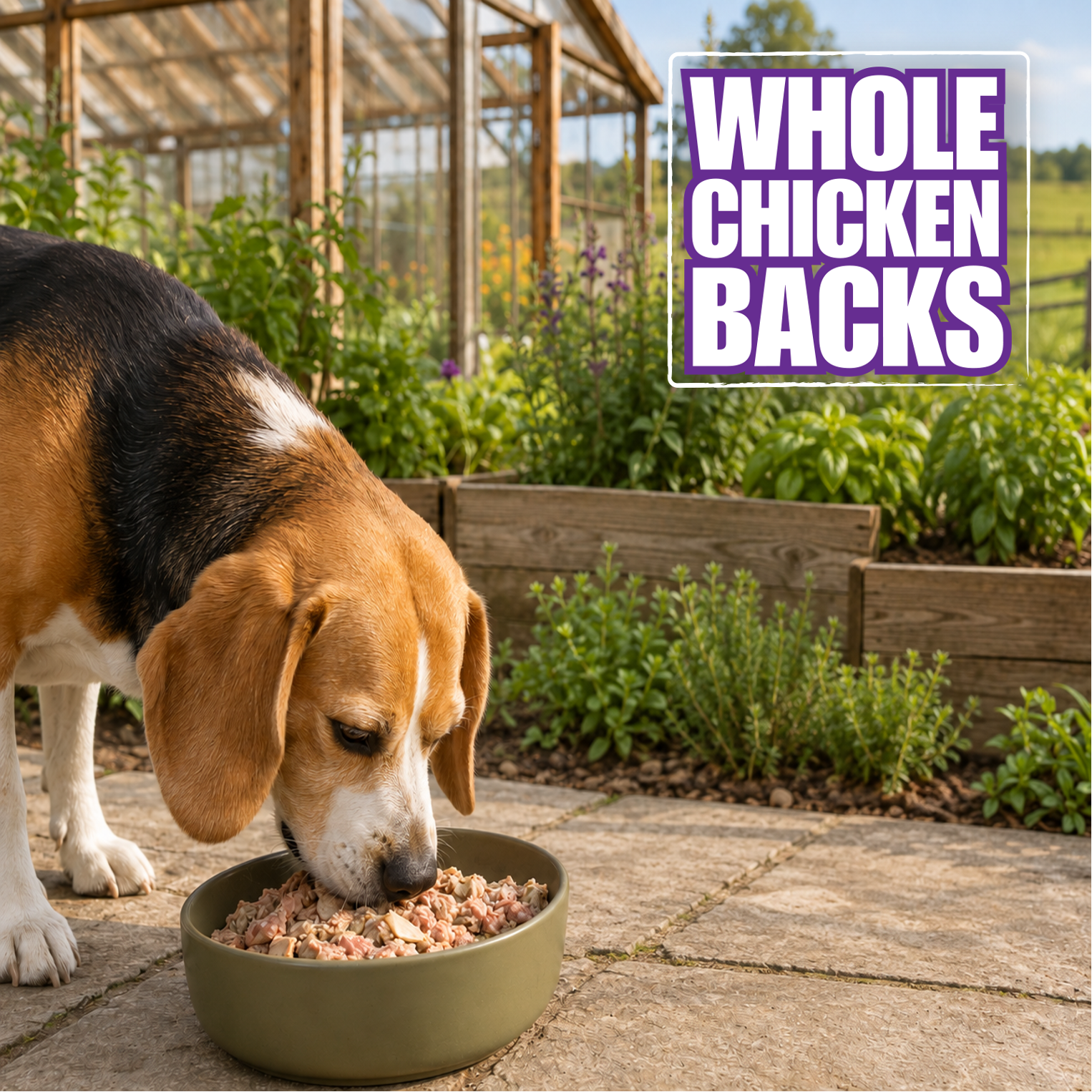 Chicken Backs - Whole, 12 x 2 lb