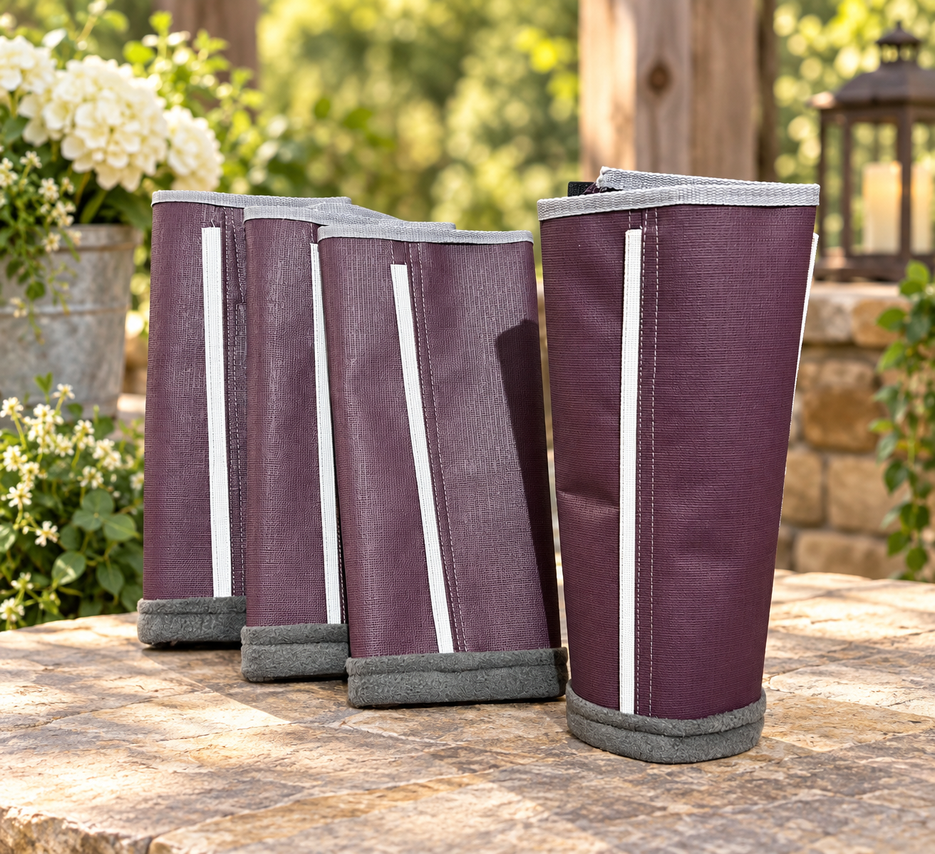 Fly Boots (Plum)
