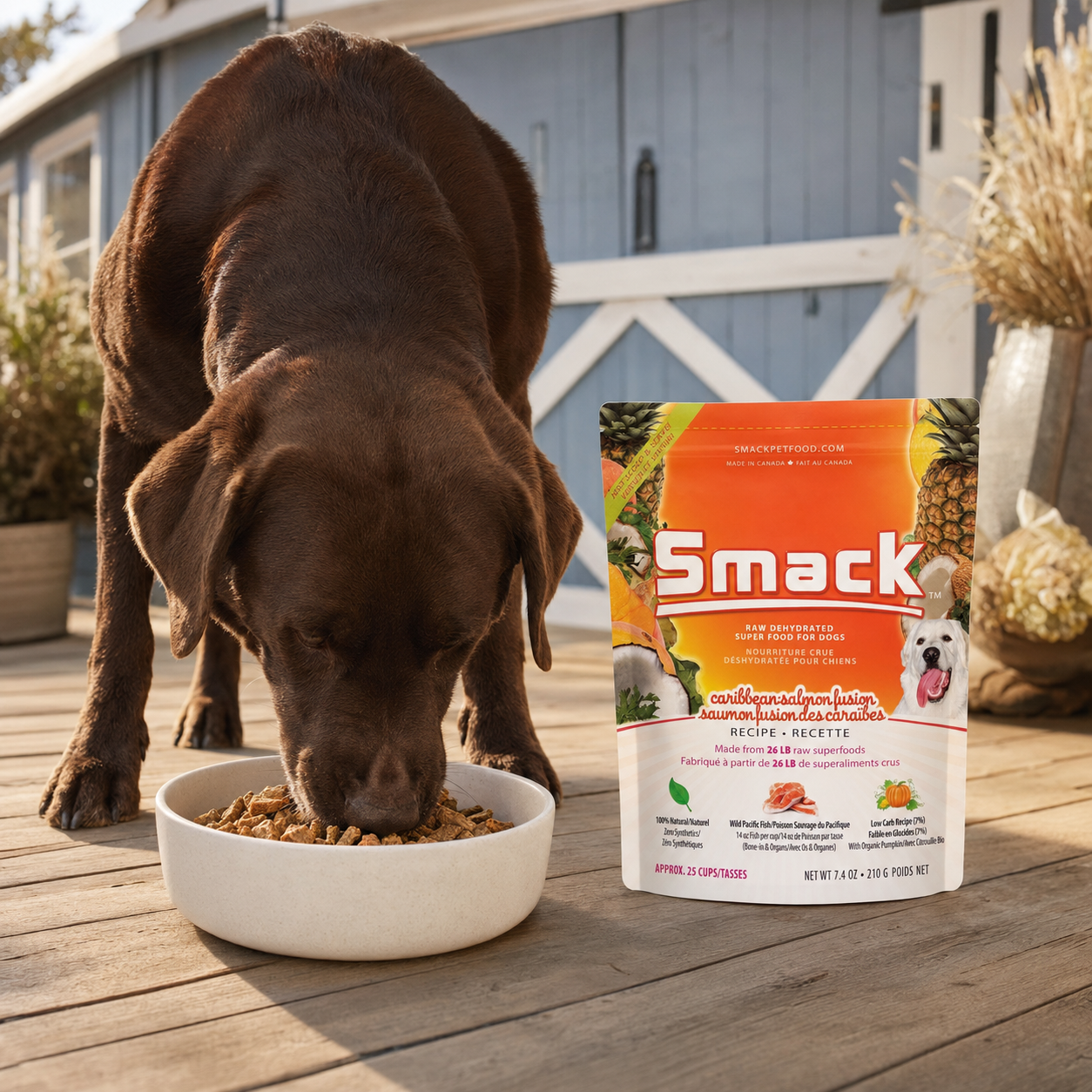 Smack Caribbean-Salmon Fusion Dog Food