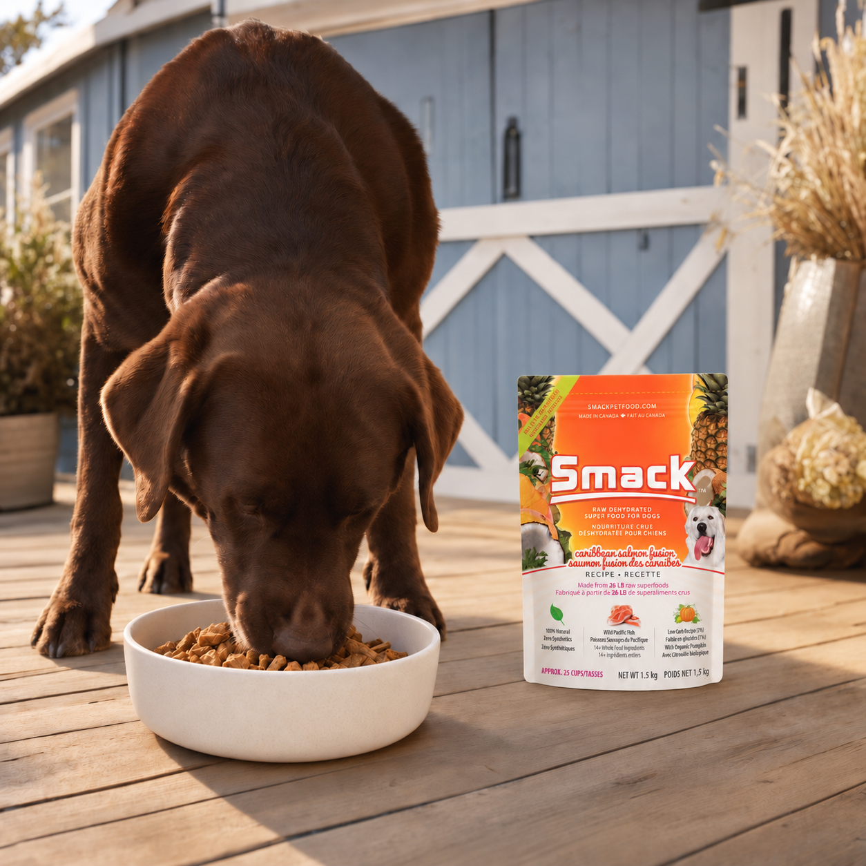 Smack Caribbean-Salmon Fusion Dog Food