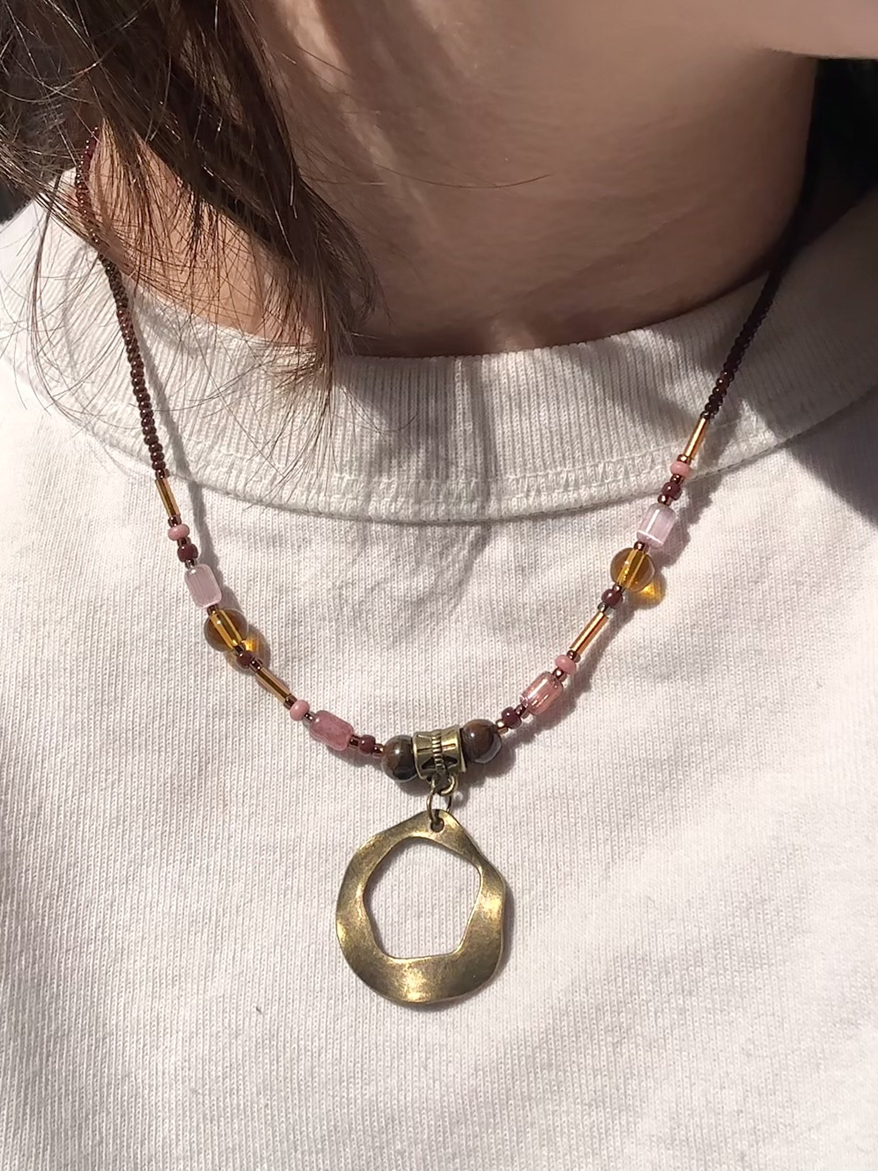Plum Necklace