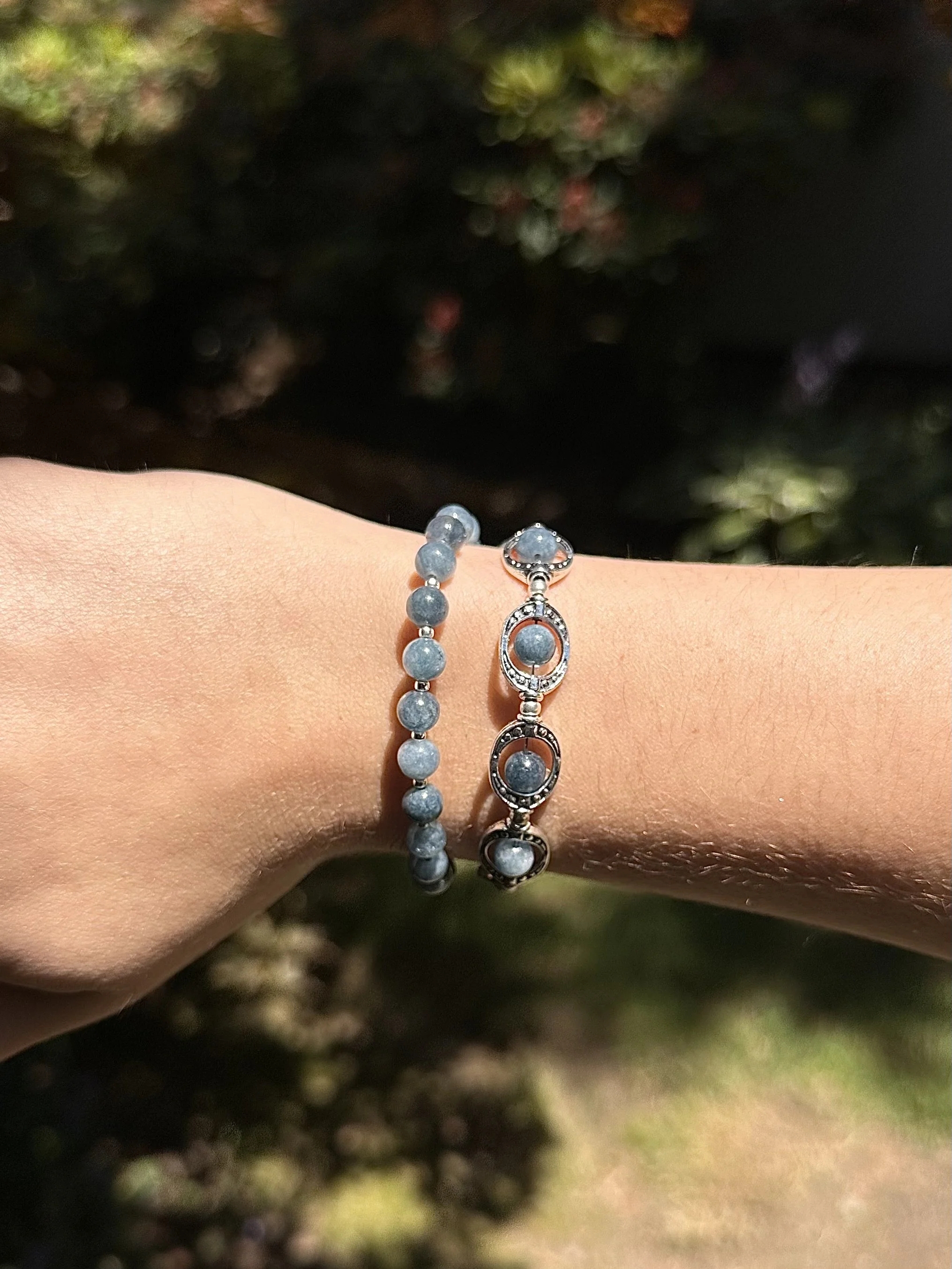 Blueberry Horseshoe Bracelet