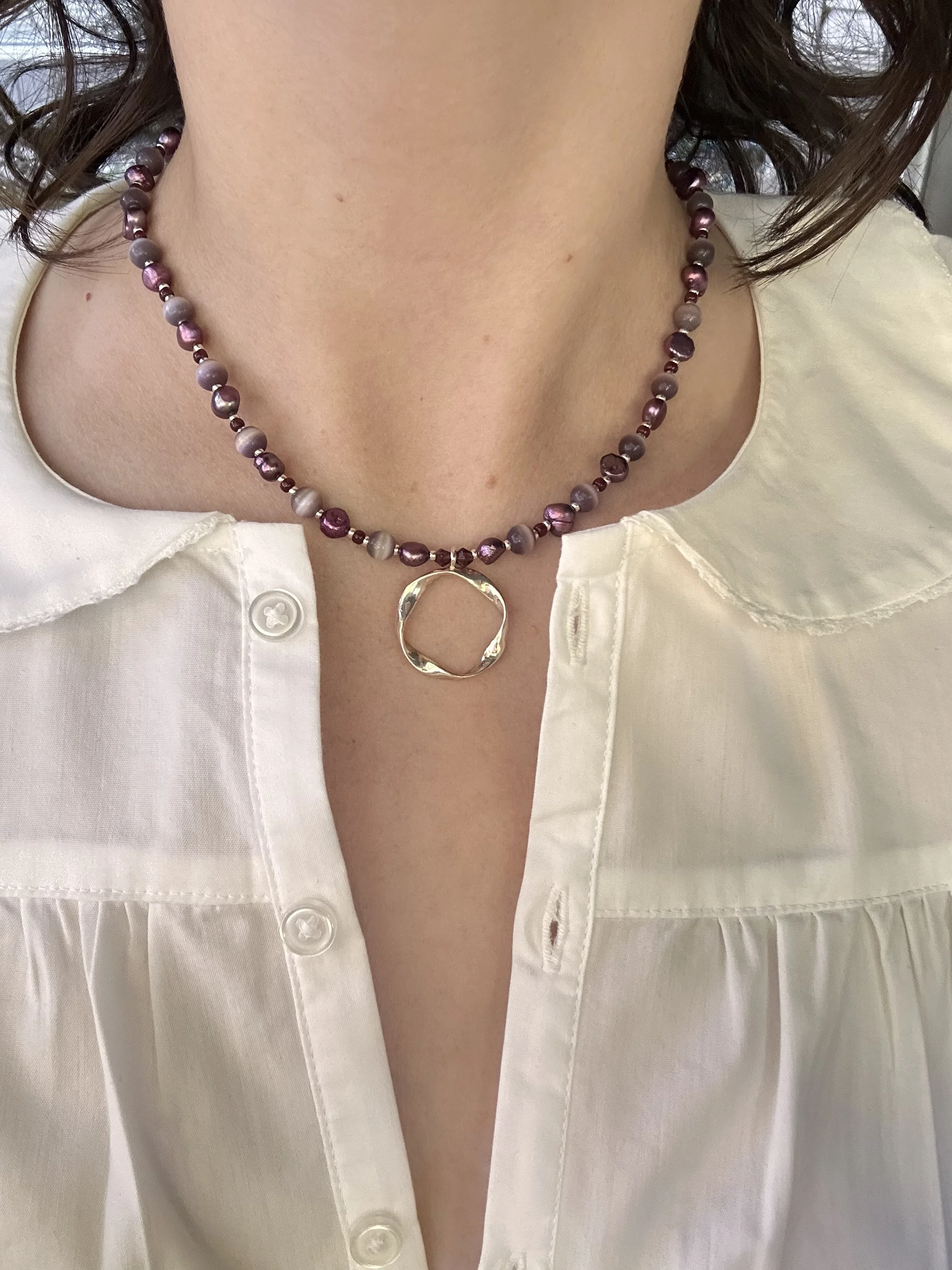 Iris Necklace