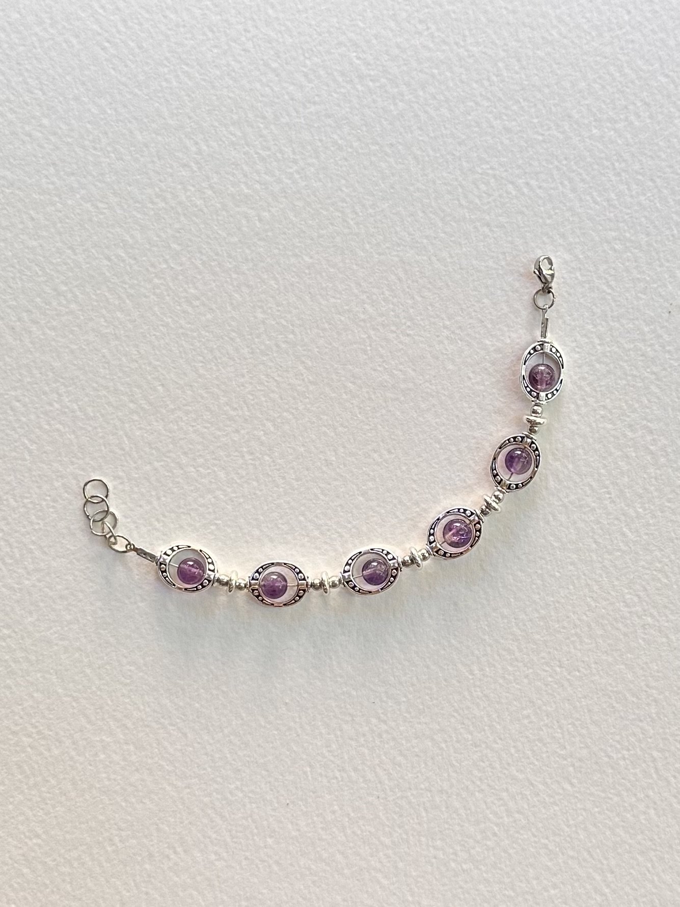 Cyber Grape Horseshoe Bracelet