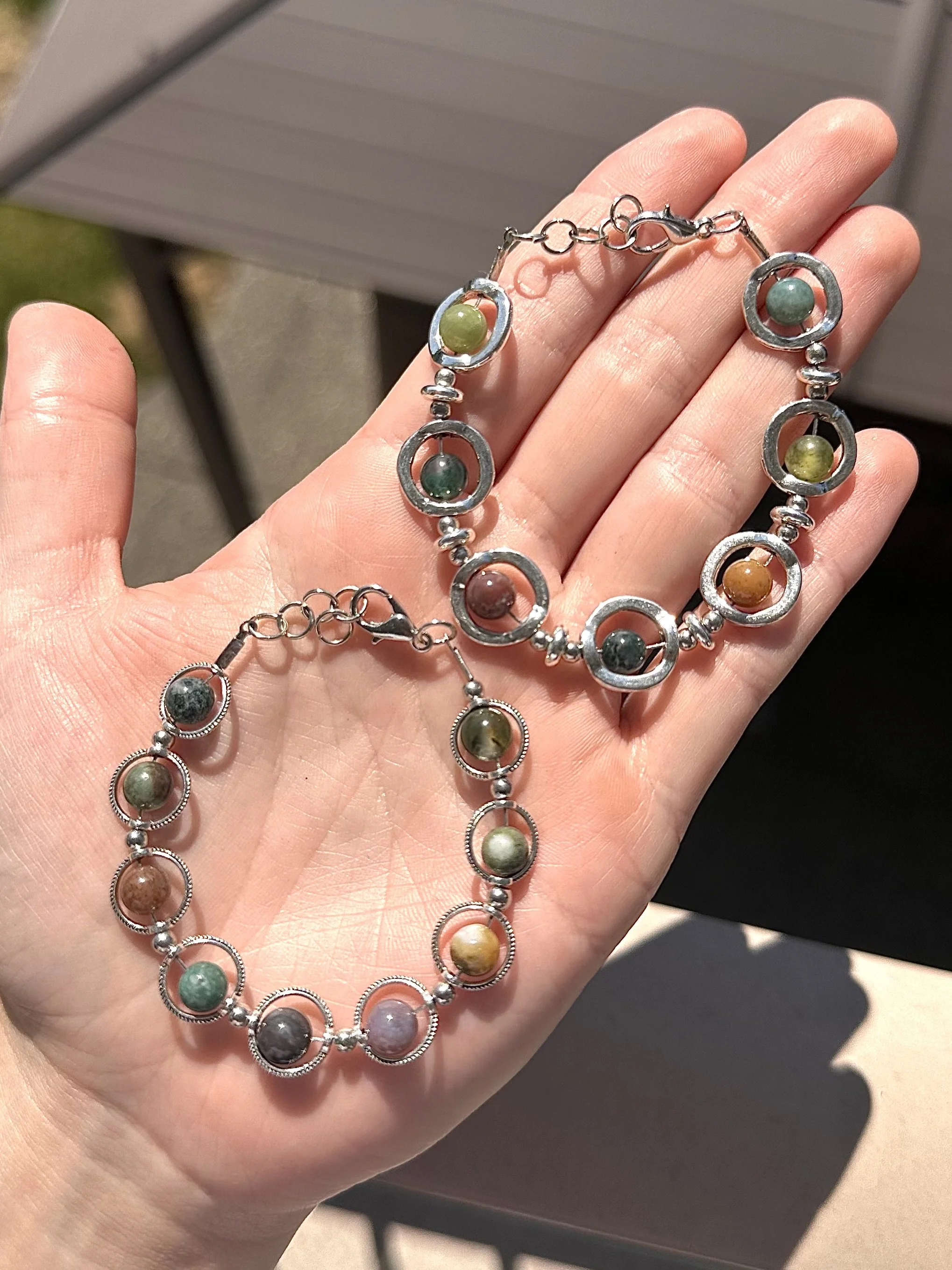 Jasper Duo Bracelets