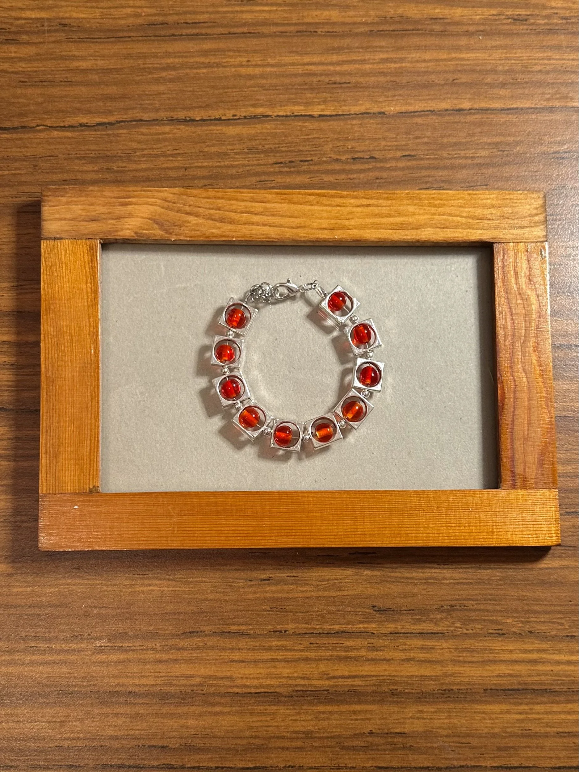 Tangerine Track Bracelet
