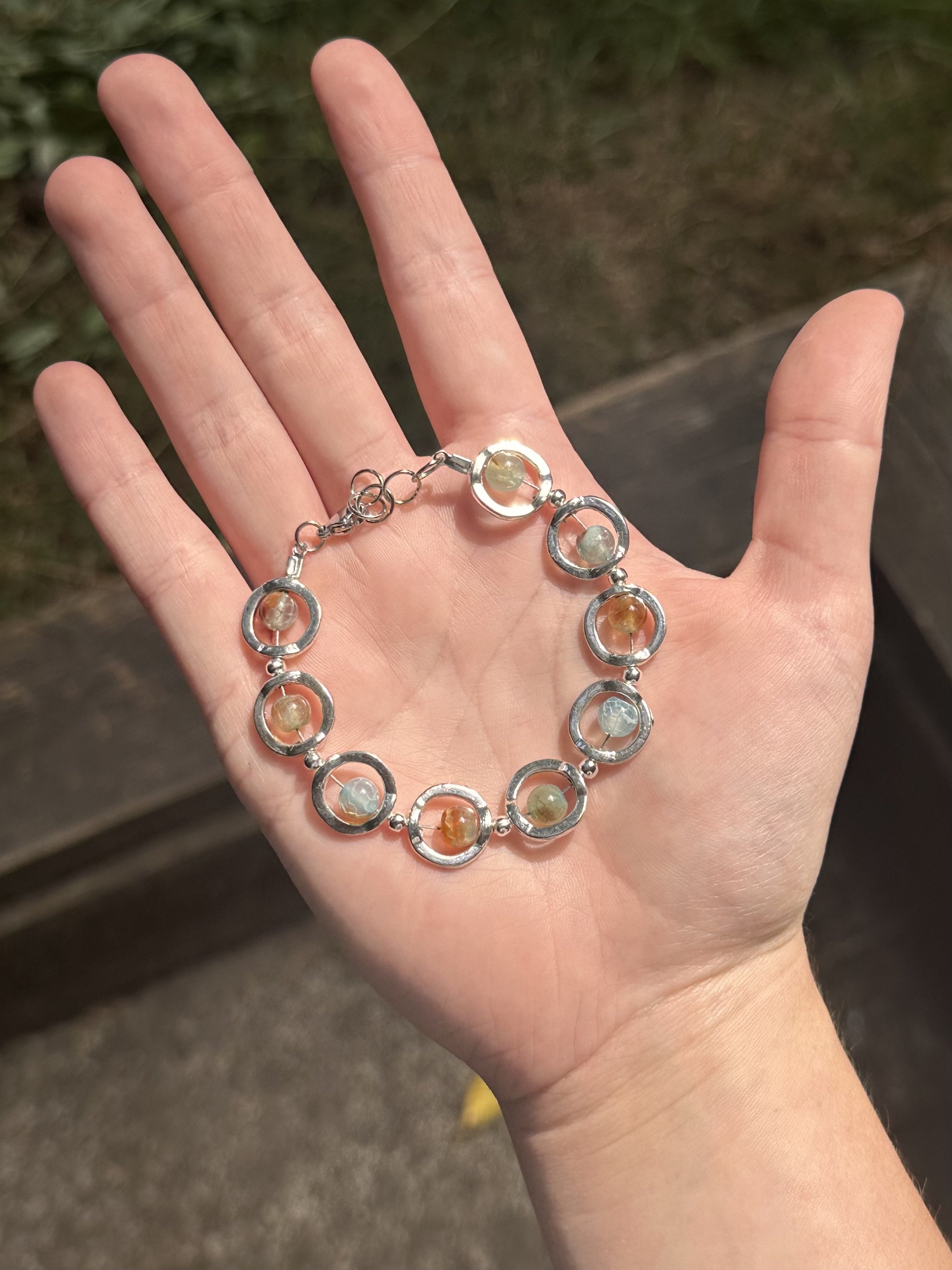 Glossy Amazonite Bracelet