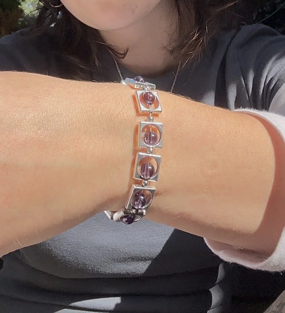 Cyber Grape Track Bracelet