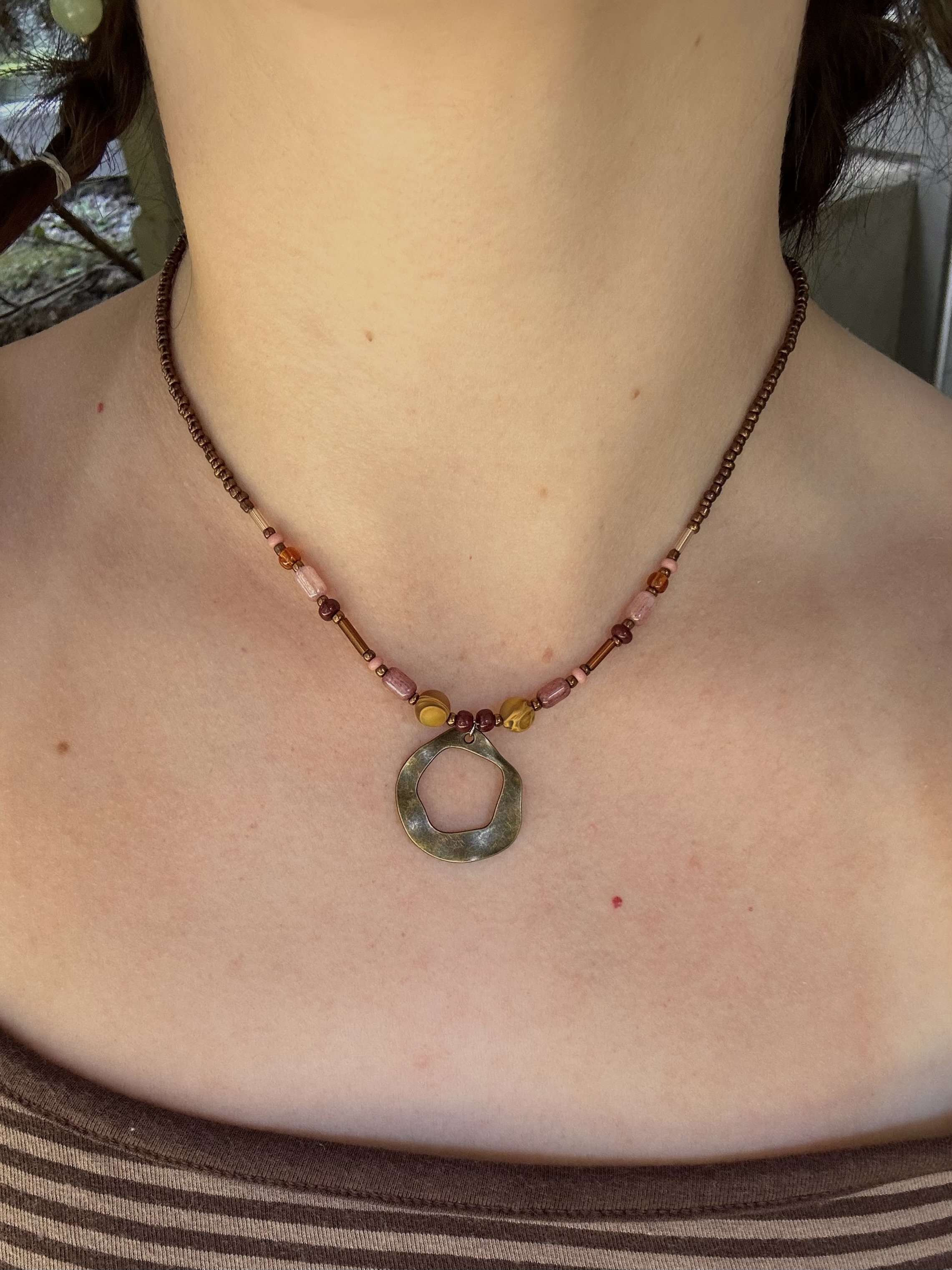Plum Necklace