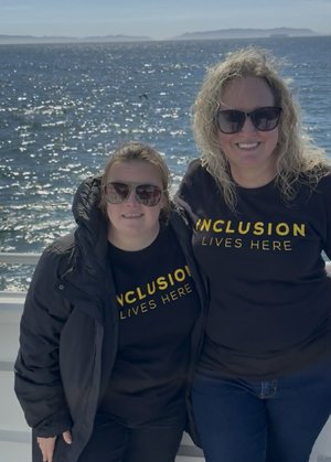Annee Boyer and Caley Versfelt