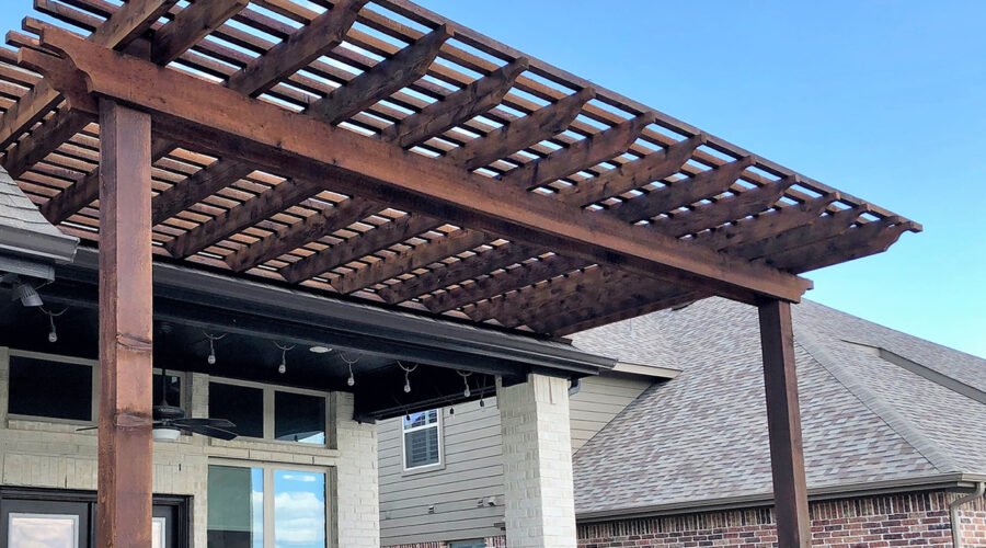 Professional Pergola Staining