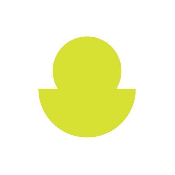 Graphic of a light bulb with a stylized yellow glow around it.