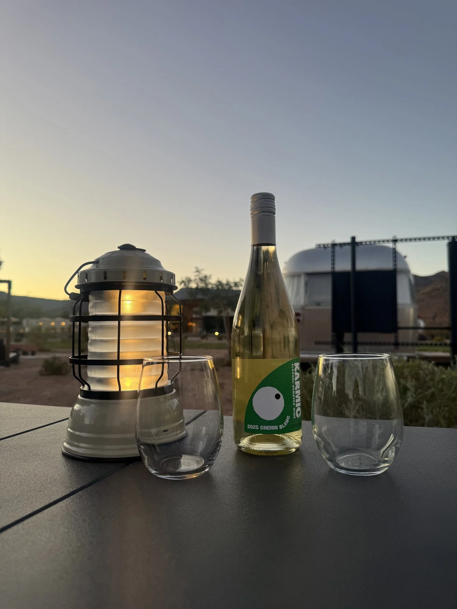 karmic-wine-bottle-glasses-lantern-sunset-utah-02.jpg