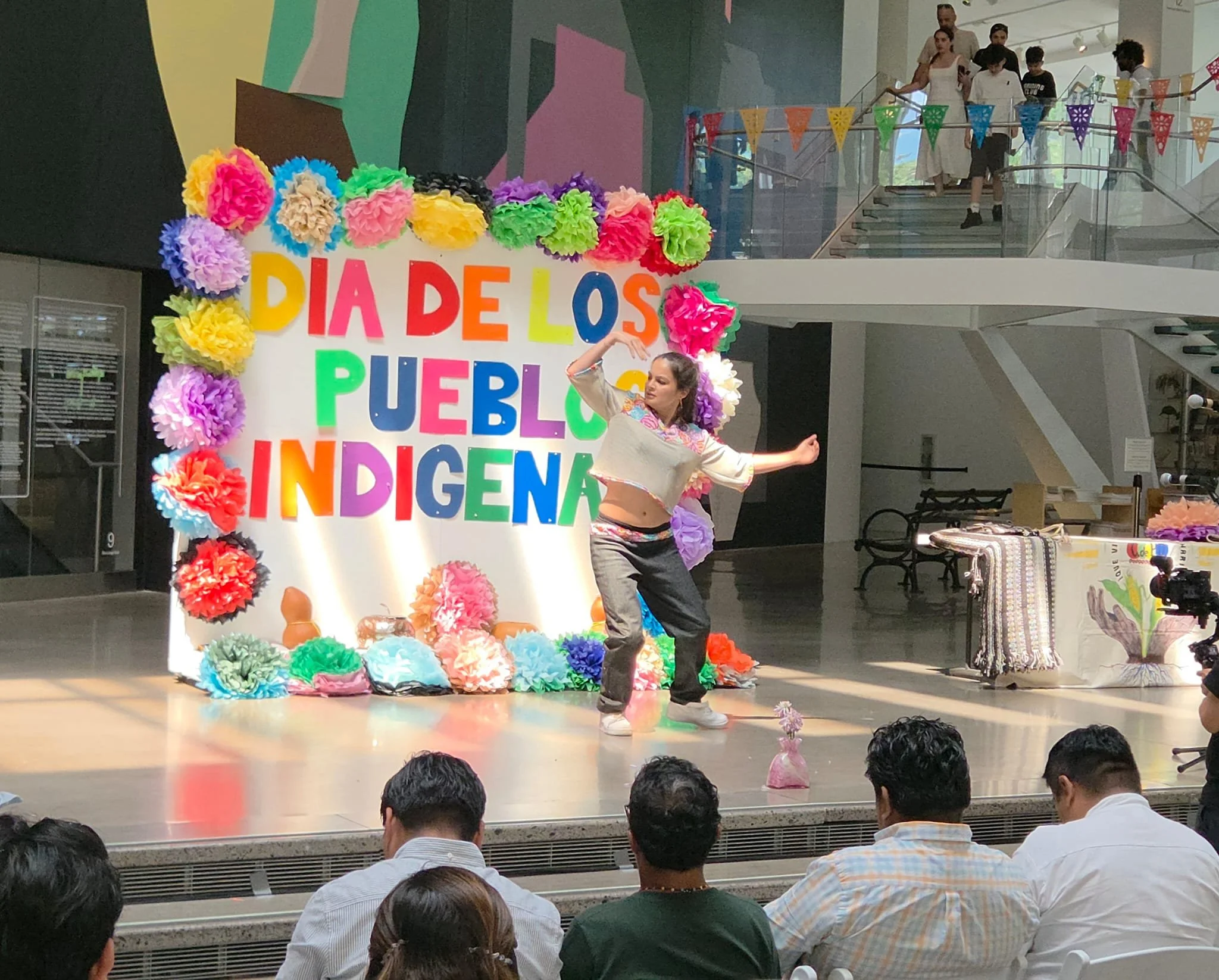 Kenko Kat performing Damaris' song 'Tusuykun-Let's Dance' a fusion of Hip-Hop x Huaylas at Queens Museum on August 9th 2026.