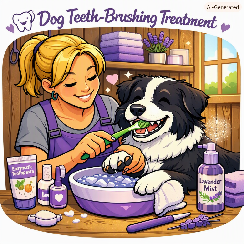 🦷 Dog Teeth‑Brushing