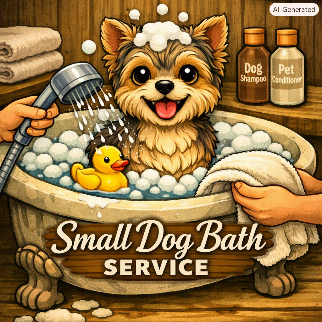 🫧Dog Bath Special  (Small Dog Less Than 20 lbs)