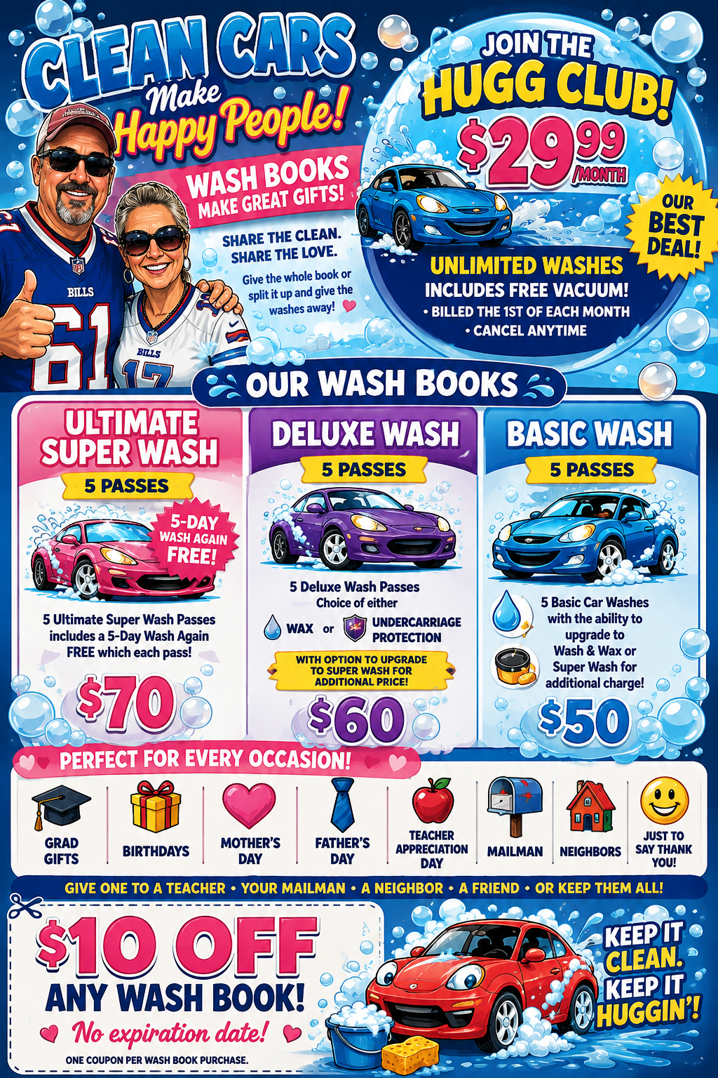Dr Huggs Clean Cars Happy People coupons