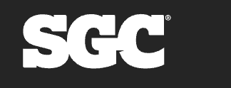 SGC logo in black and white