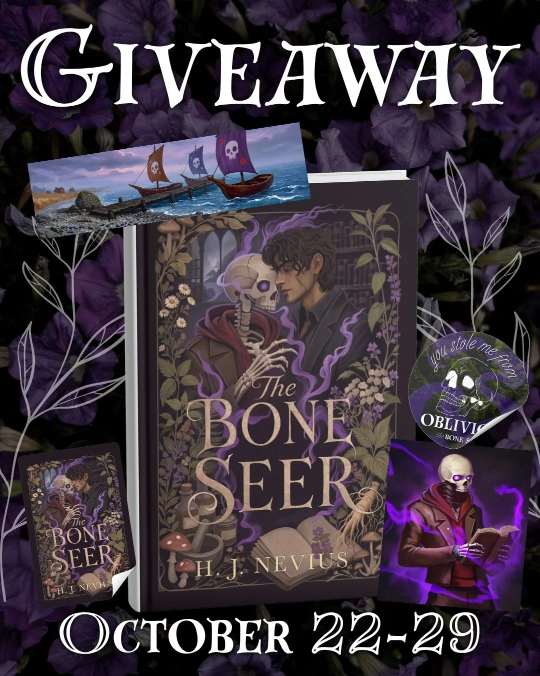 Me: aw I really want to do a giveaway but I haven't reached that pre-order goal yet 🥲

Also me: you know what? I do what I want.

The perks of indie publishing, people.

Sooo... y'all want a free copy of the skeleton fic with all the bits and bobs i