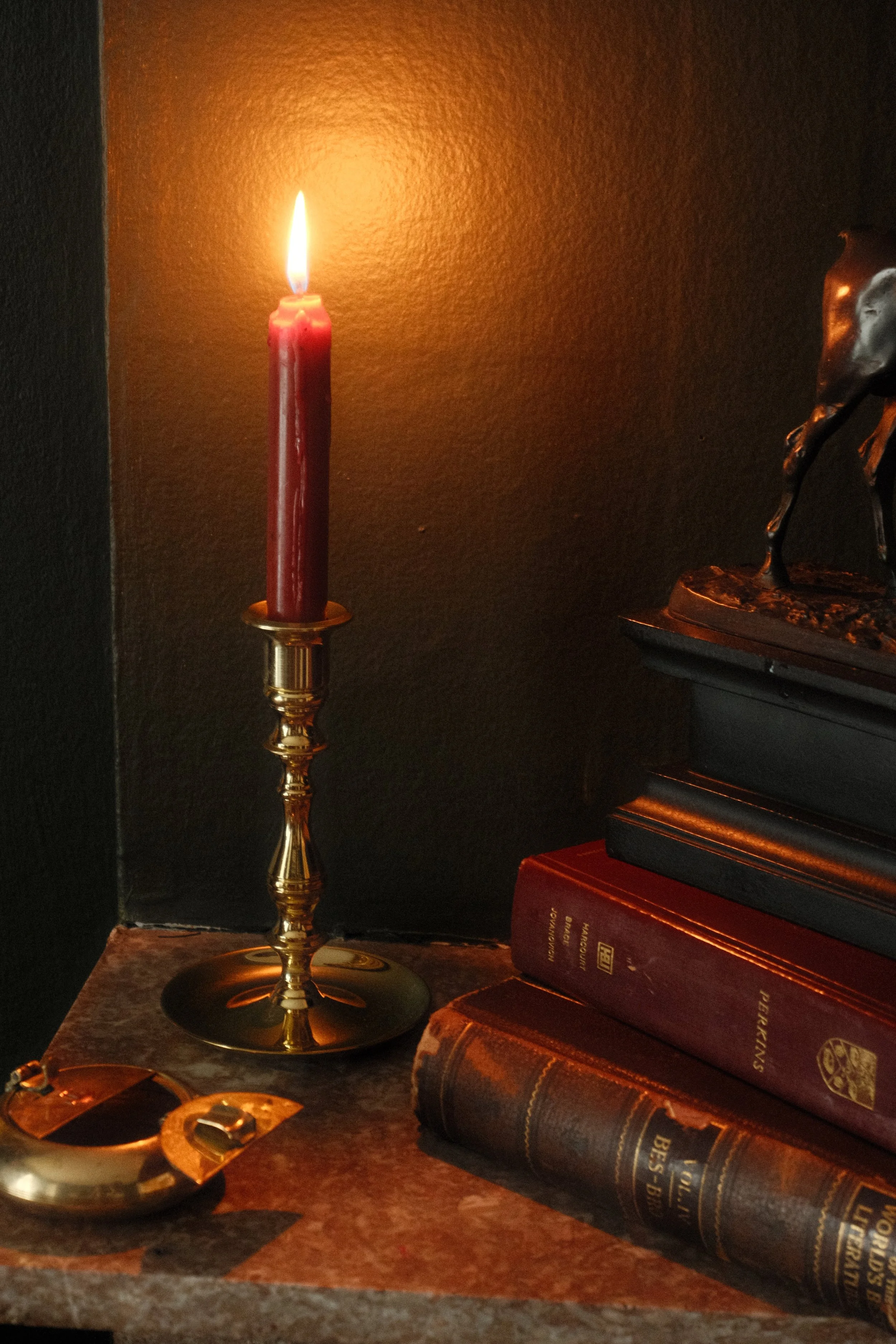 Vintage Baldwin Brass Candlestick