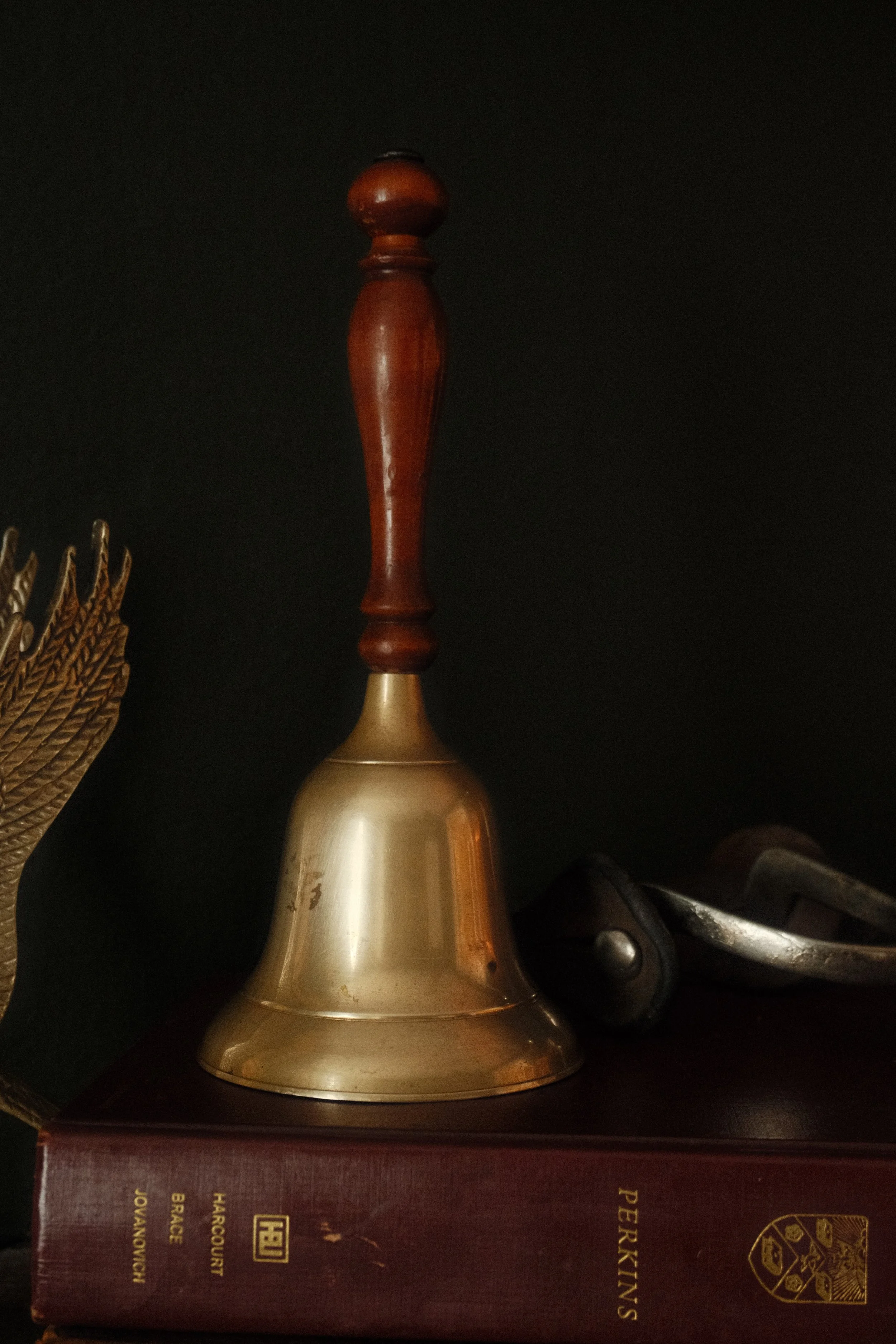 Vintage Brass School Bell