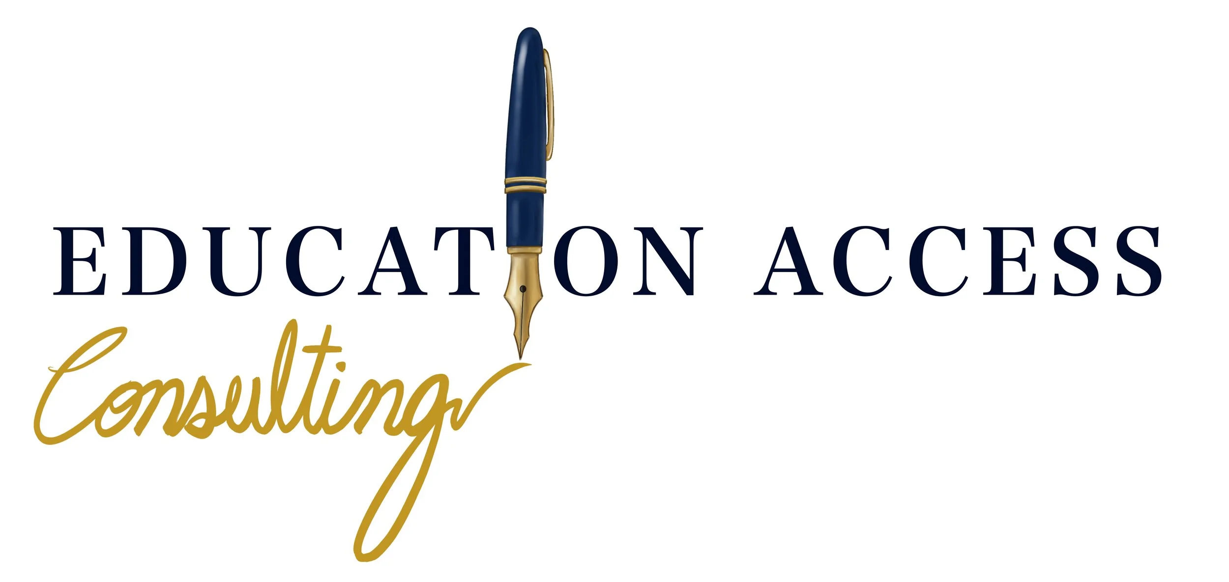 Logo using fountain pen to illustrate education