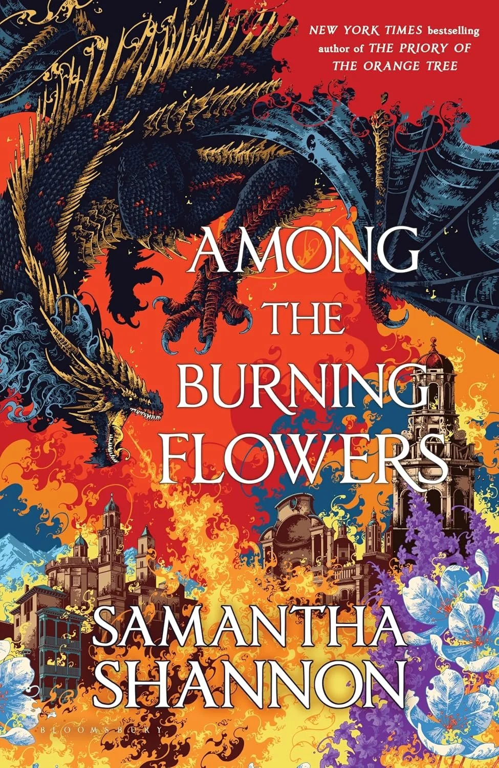 Cover of Among the Flowers hardback book