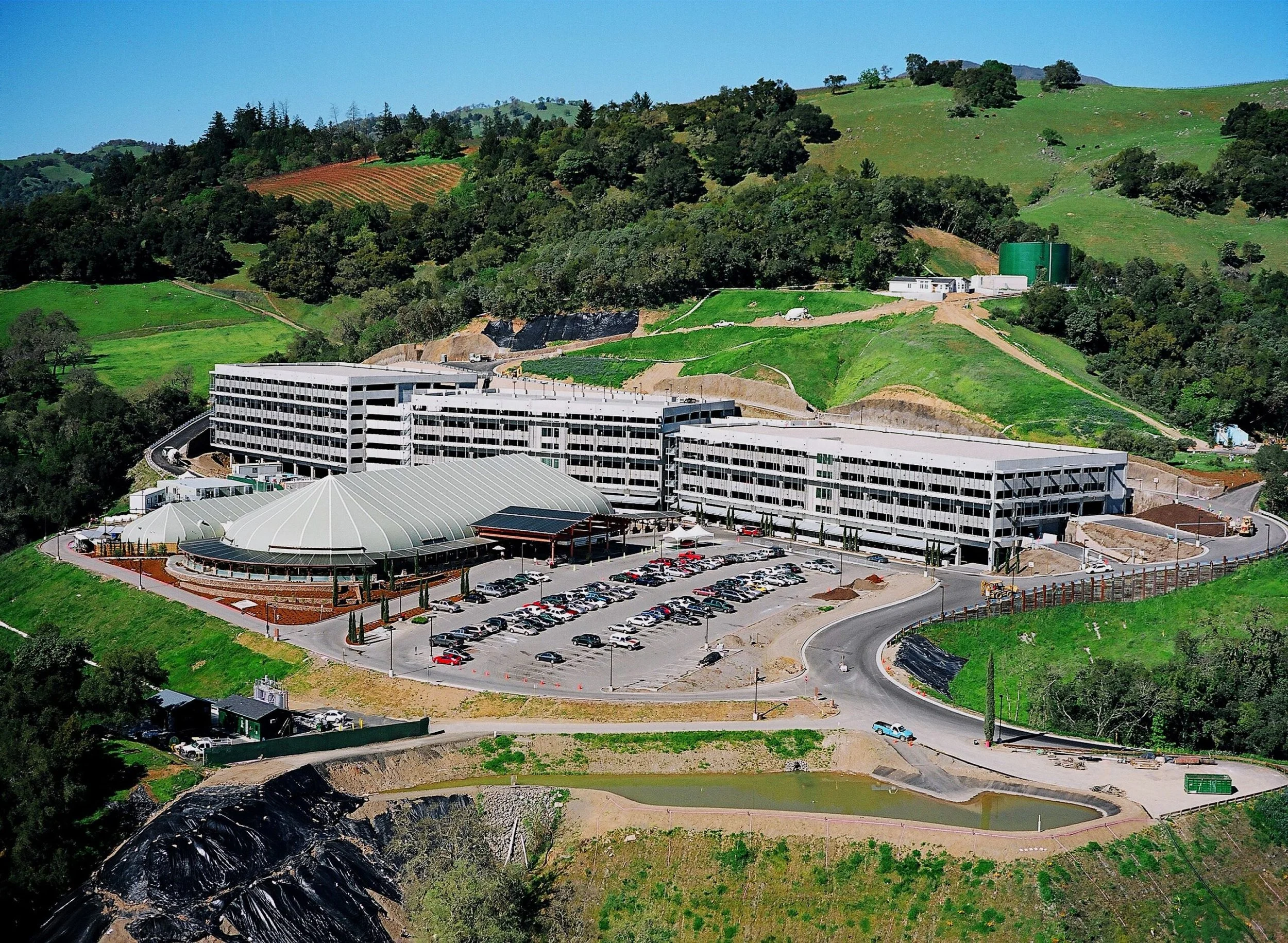 River Rock Casino aerial view — a Calder Richards structural engineering project