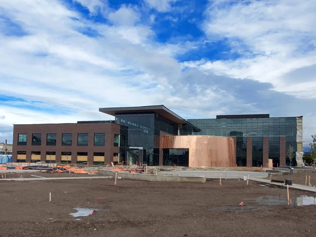 Construction is close to completion on the New Murray City Hall